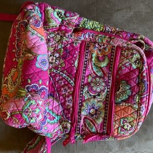 Vera Bradley Pink Swirls Backpack